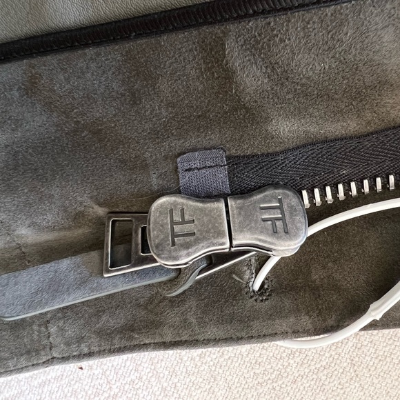 NWT Tom Ford sage green suede field jacket - Picture 6 of 11